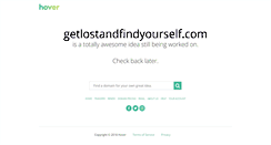 Desktop Screenshot of getlostandfindyourself.com