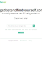 Mobile Screenshot of getlostandfindyourself.com